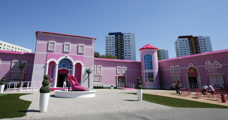Berlin's Barbie Dreamhouse Experience opened in Berlin on Thursday.