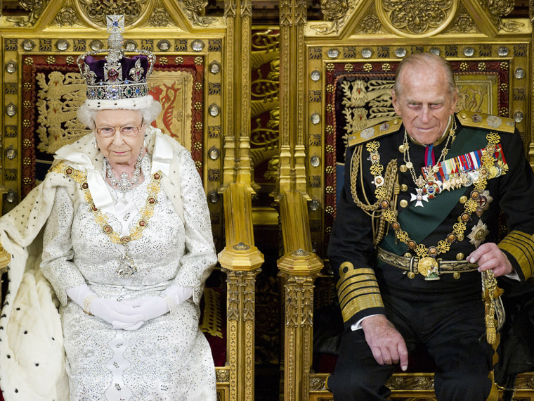 Image: Queen Elizabeth II and Prince Philip