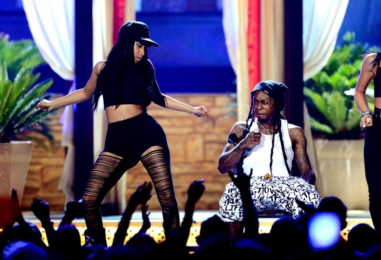 Image: Nicki Minaj and Lil Wayne