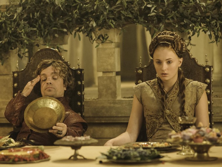 Image: Tyrion and Sansa