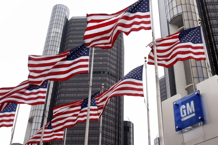 GM stock at highest point in more than two years