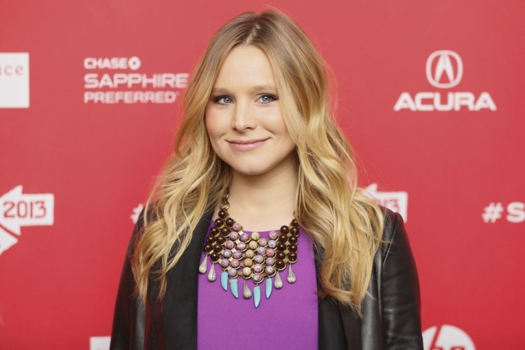 Actress Kristen Bell helped raise funds for a