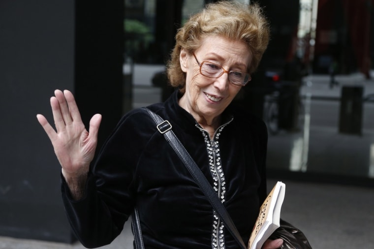 Jacqueline Goldberg, who sued Donald Trump saying that he tricked her out of profit on two condo units, leaves federal court after a federal jury side...