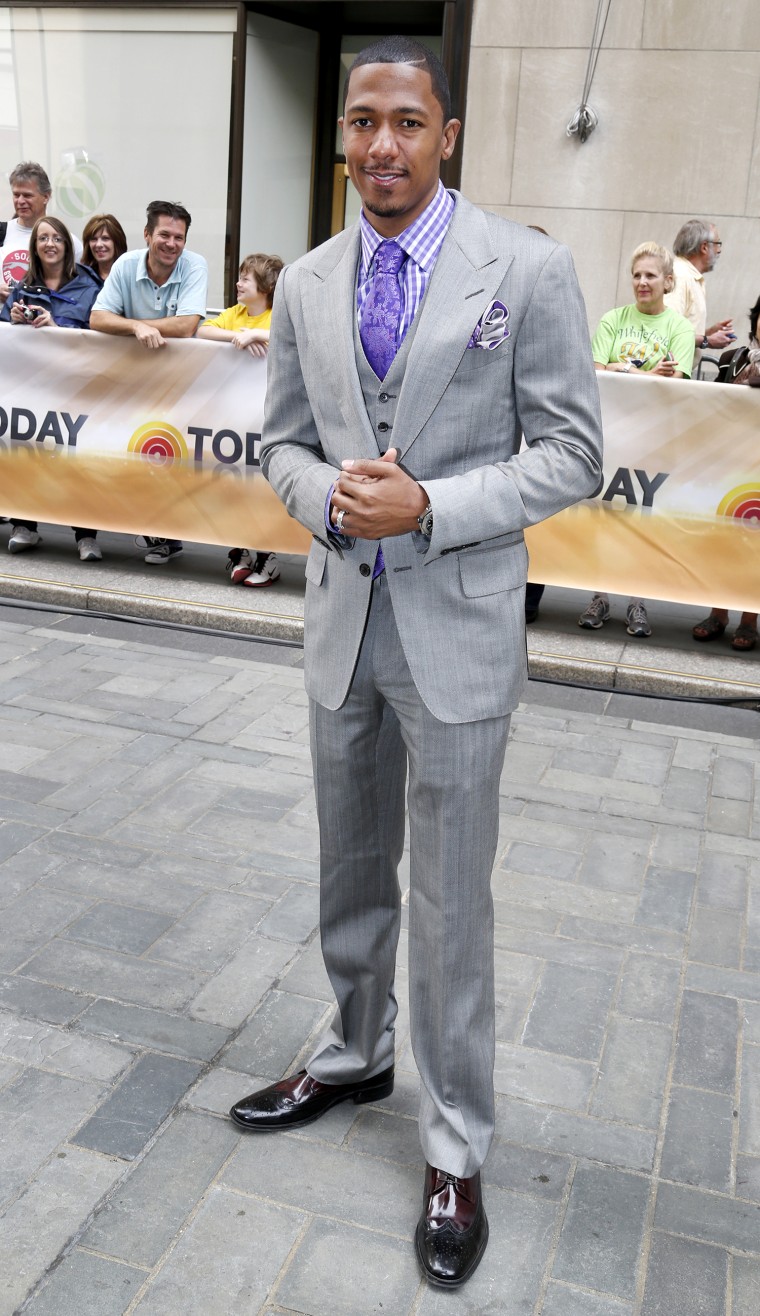 Nick Cannon Tuesday, May 28, 2013, in New York, N.Y. (Rebecca Davis / TODAY)