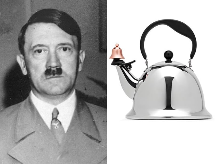Commenters online noticed a resemblance between Hitler and this J.C. Penney tea kettle.
