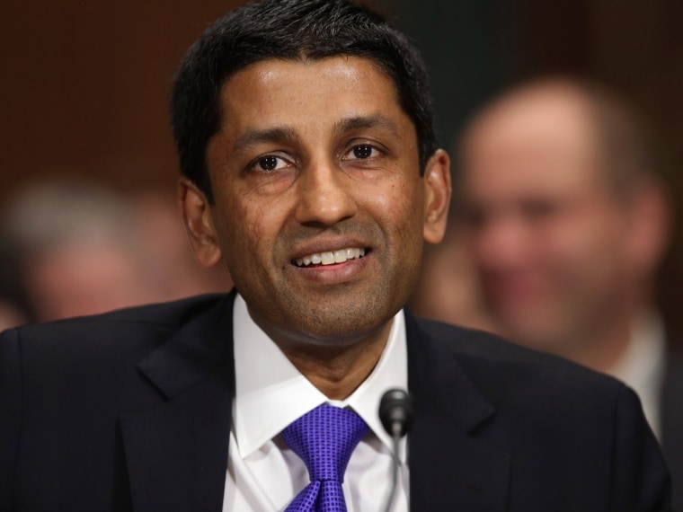 Srikanth Srinivasan was unanimously confirmed by the Senate as a circuit judge for the United States Court of Appeals for the District of Columbia Circuit on May 23, 2013.