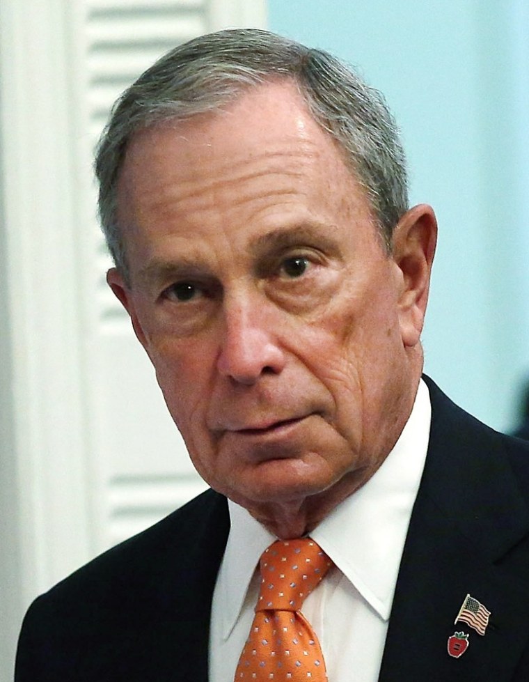 New York City Mayor Michael Bloomberg