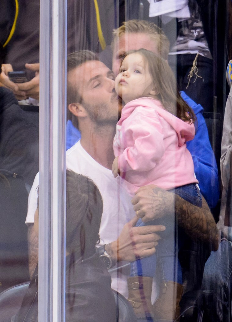 Image: Harper Beckham, David Beckham