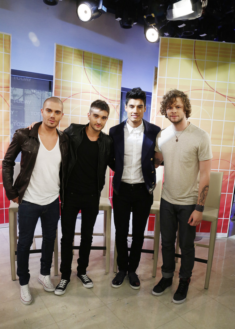 The Wanted Thursday, May 30, 2013, in New York, N.Y. (Rebecca Davis / TODAY)