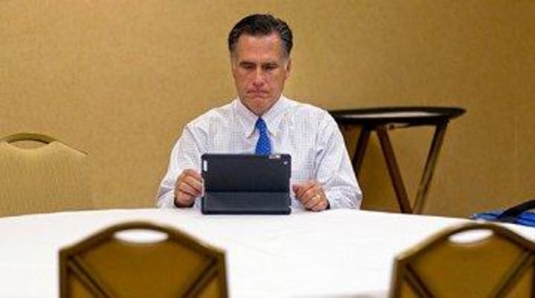 Mitt Romney, lonely, wants to re-enter public life.