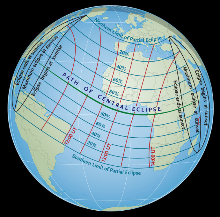Image: Solar eclipse viewing area