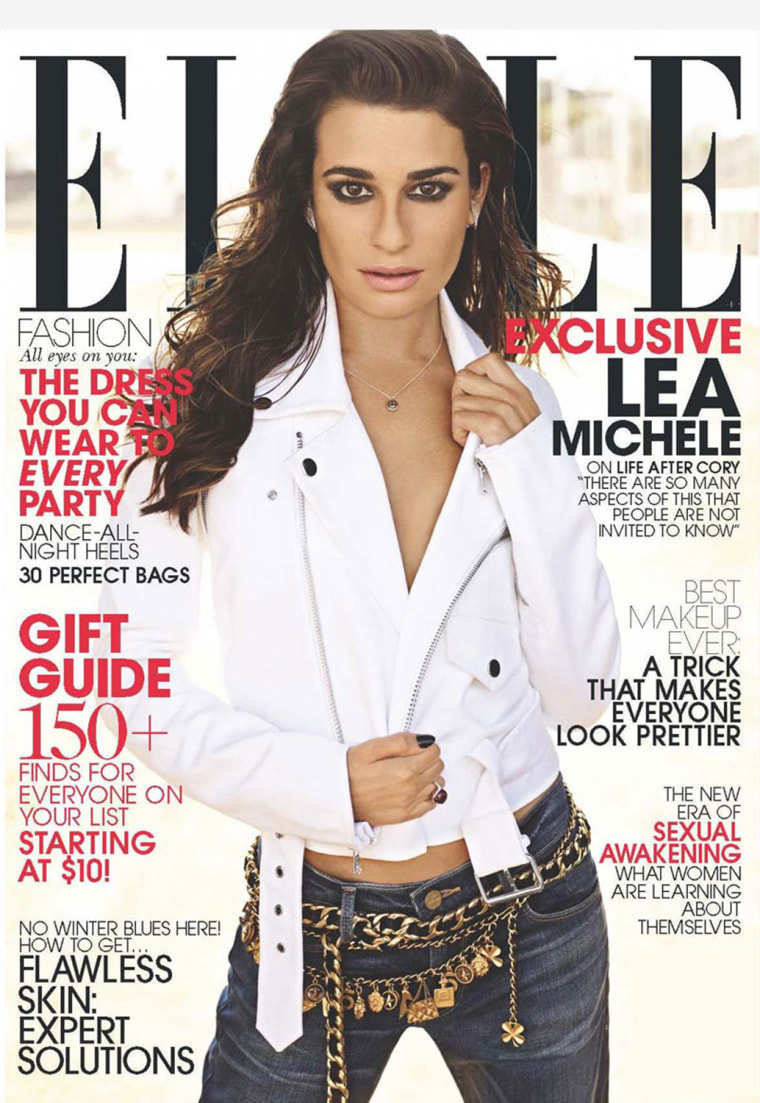 IMAGE: Lea Michele on Elle