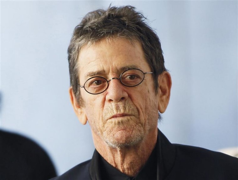 Lou Reed in 2011. His will provides funds to care for his mother.