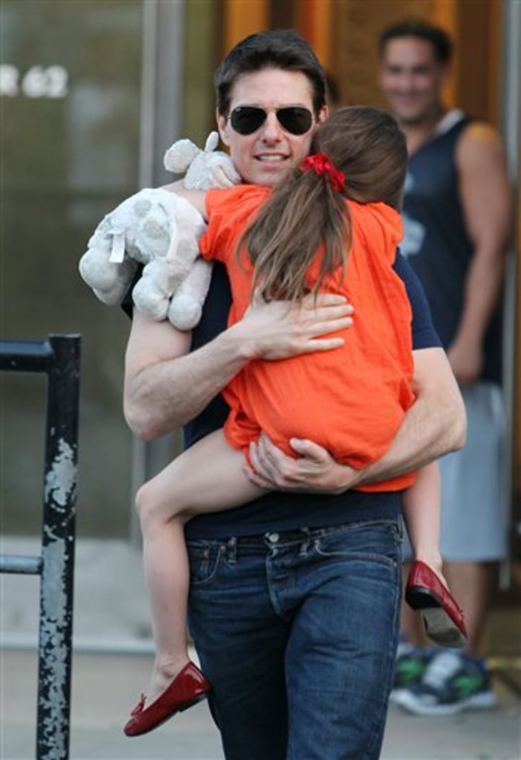 Image: Tom Cruise and daughter Suri