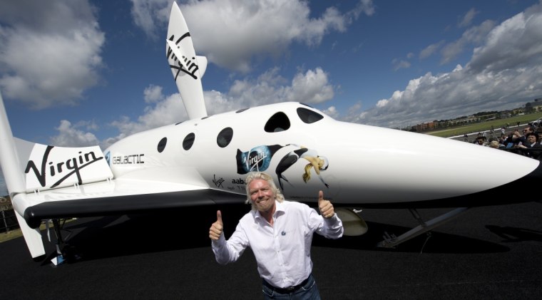 NBC to air Virgin Galactic founder Richard Branson's trek to space