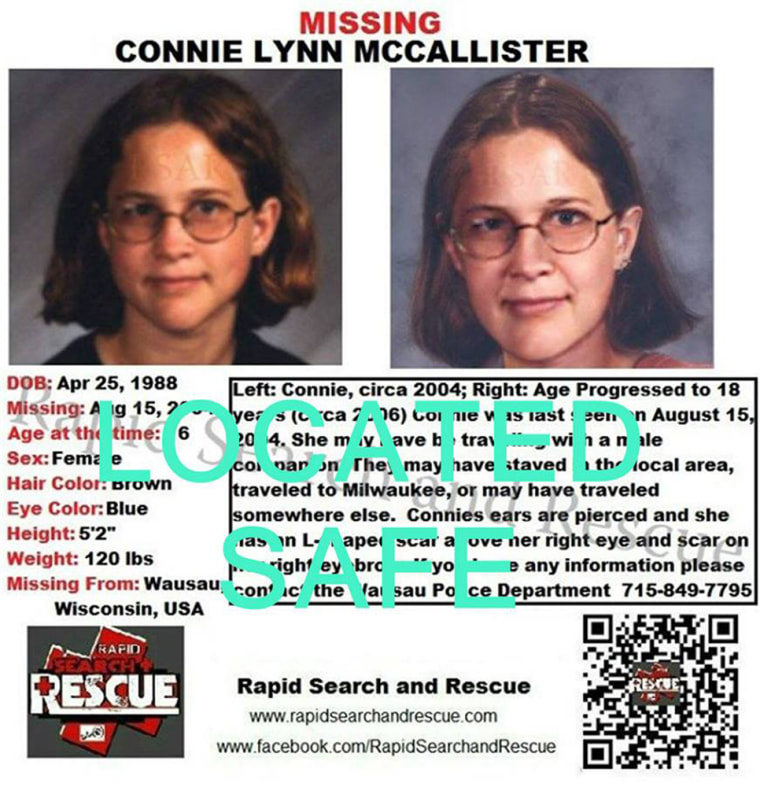 Police said Connie McCallister has filed paperwork for her and her three children to return to the United States and said she hopes her husband will be able to follow.
