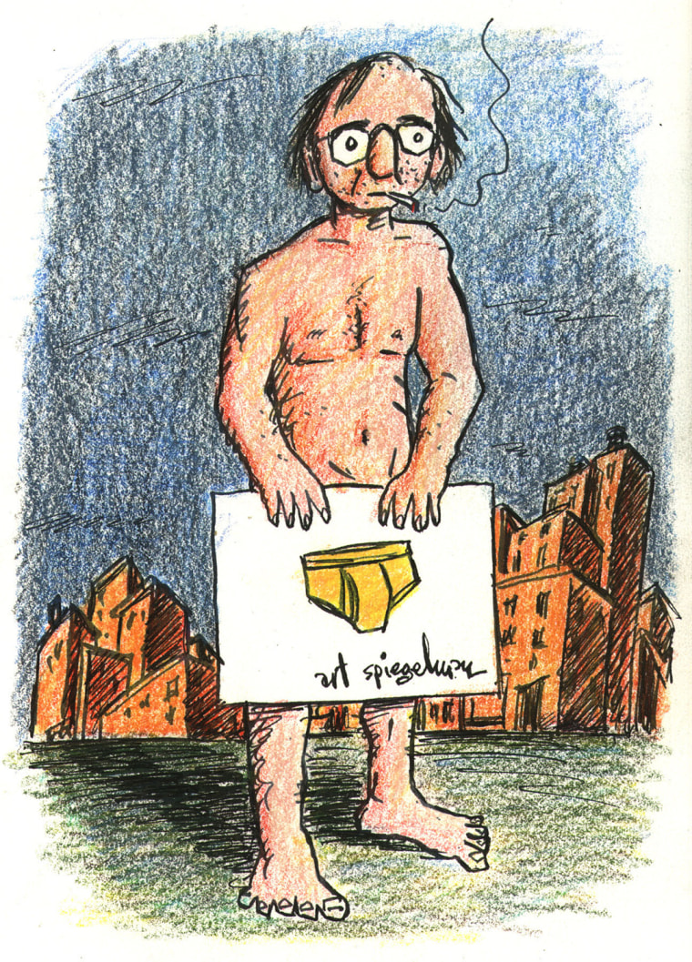 Art Spiegelman self-portrait