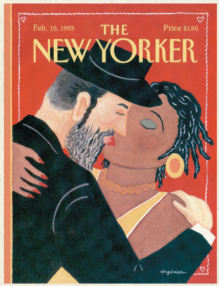 One of Art Spiegelman's often controversial New Yorker covers.