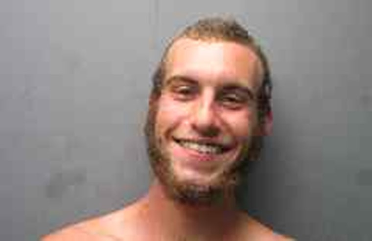 Tyler Sanford Seeger is shown in a police photo.