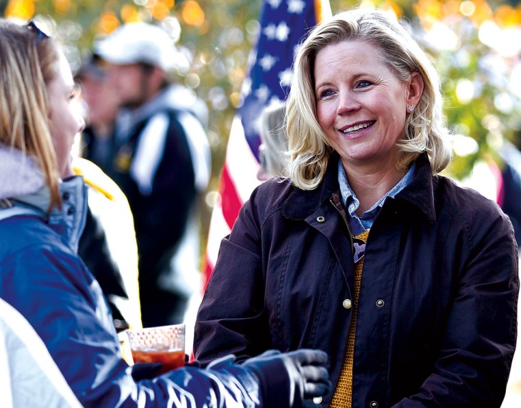 Liz Cheney in Laramie, Wyo., on Oct. 12, 2013.