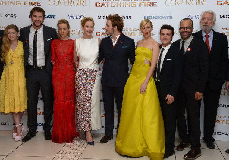 Image: \"Hunger Games\" cast