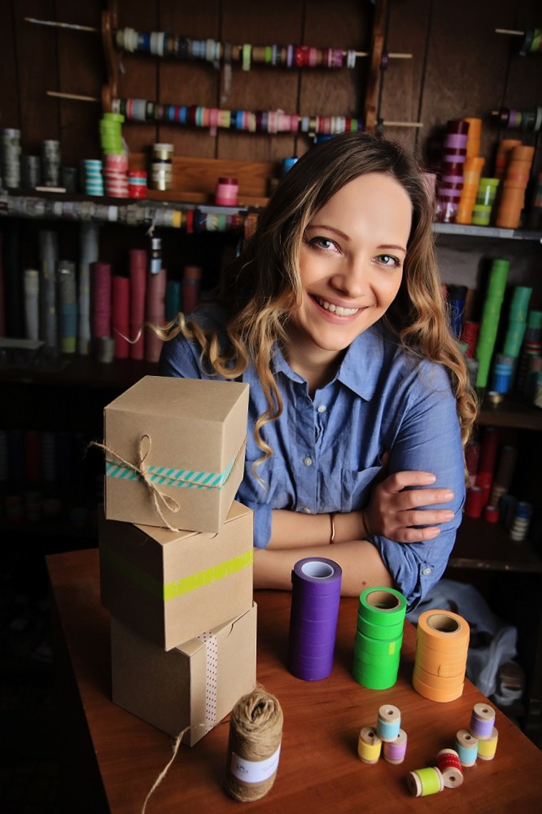 Lacey Bortvit says her packaging business on Etsy is a full-time job and also supplements her photography business.