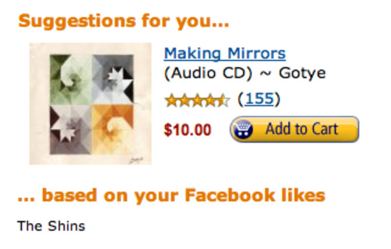 Amazon recs