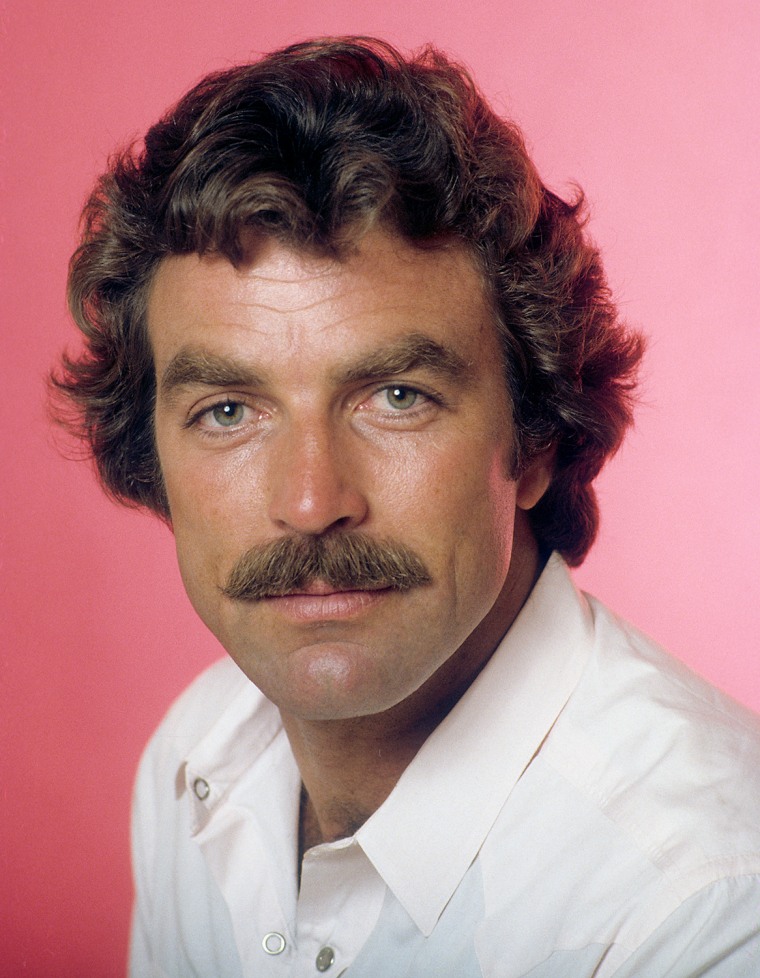Tom Selleck, circa 1982. (Photo by Getty Images)