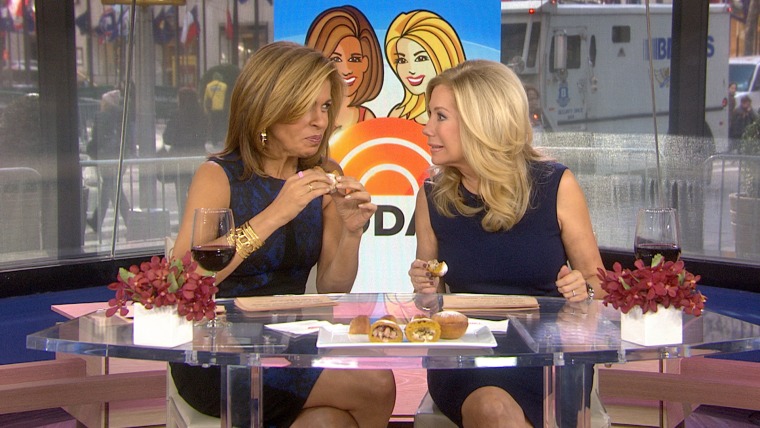 Kathie Lee and Hoda tried a turkey-stuffed pastry on Friday.