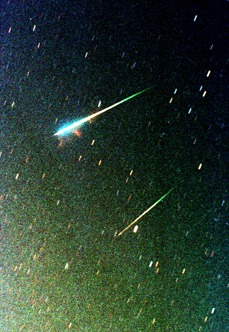 Image: Leonid meteors
