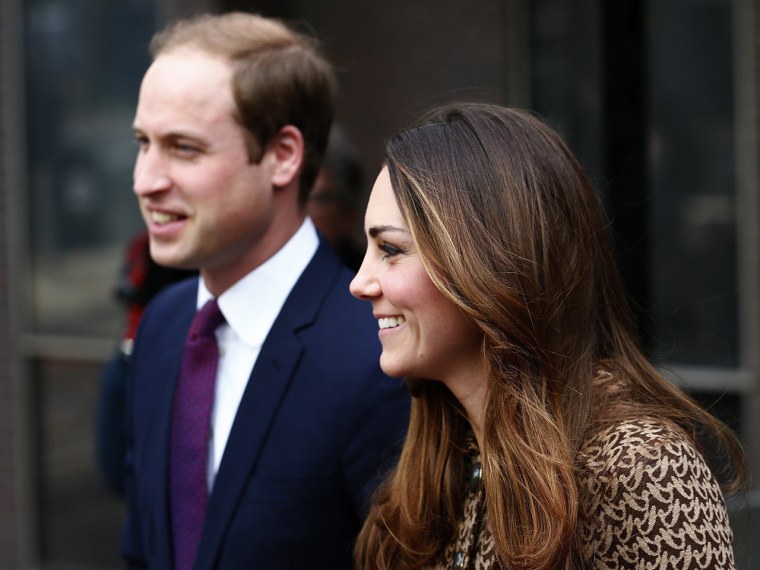 Prince William and Duchess Kate finish their visit to Only Connect headquarters.