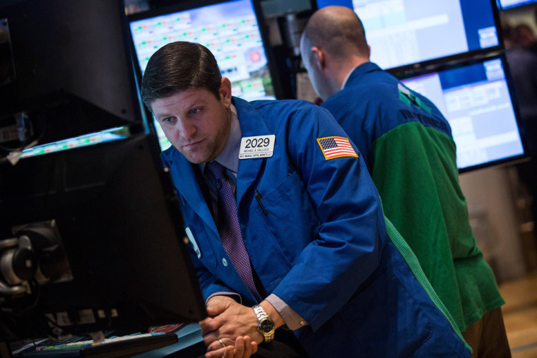 Stocks are expected to open lower Tuesday, a day after the Dow traded above 16,000 for the first time ever.