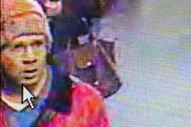A second image of the alleged Paris gunman released by police on Tuesday.