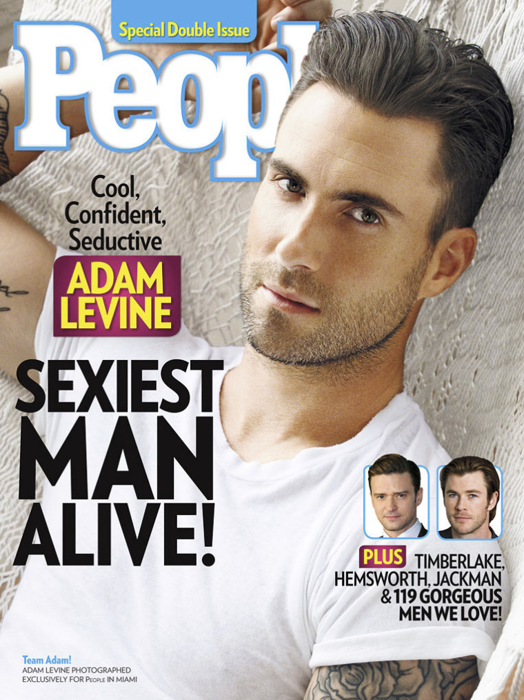 Adam Levine Named People Magazine S Sexiest Man Alive