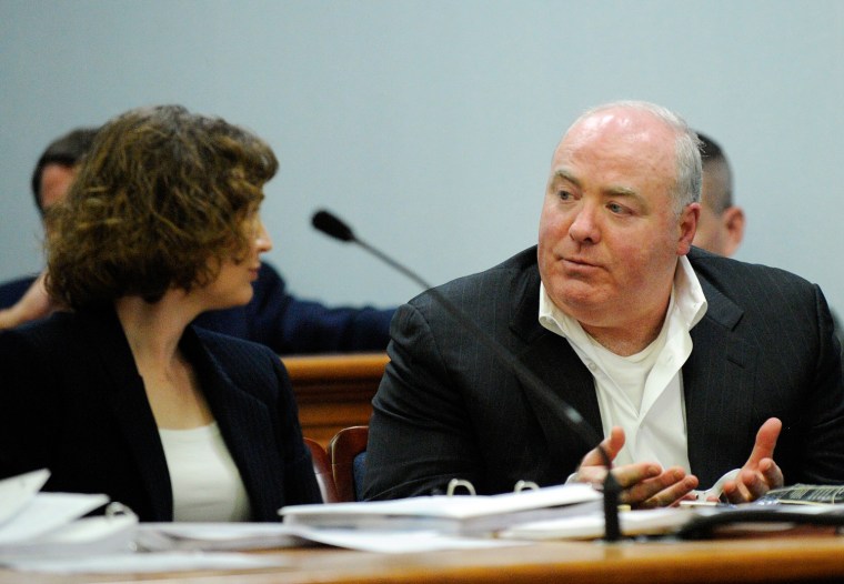 Michael Skakel (right) could learn today if he will be released from prison pending a new trial in the 1975 killing of a teen neighbor.