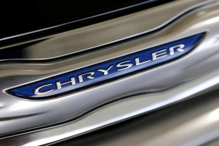Chrysler may be going public as soon as early December, sources tell Reuters. The Chrysler logo is shown on a new Chrysler 200 on the showroom at the ...