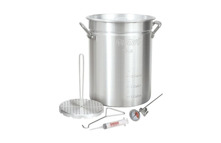 IMAGE: Bayou Classic Aluminum Turkey Fryer Stockpot