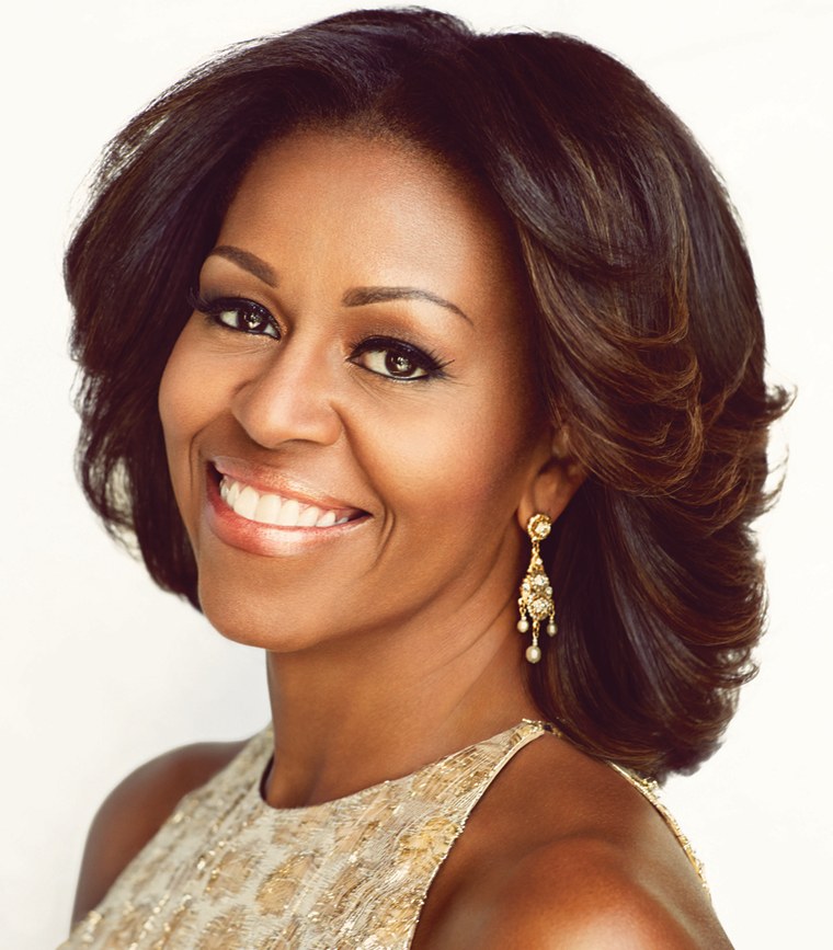 Michelle Obama talked about her family's holiday traditions in the latest issue of Ladies Home Journal.