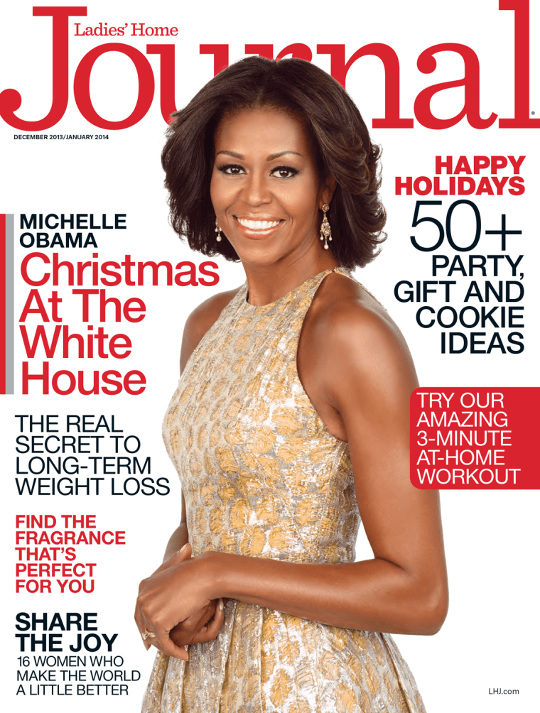 Michelle Obama on the cover of Ladies Home Journal