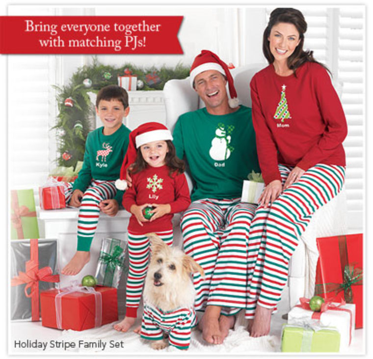 Bring the whole family together this Christmas with matching PJs from PajamaGram!