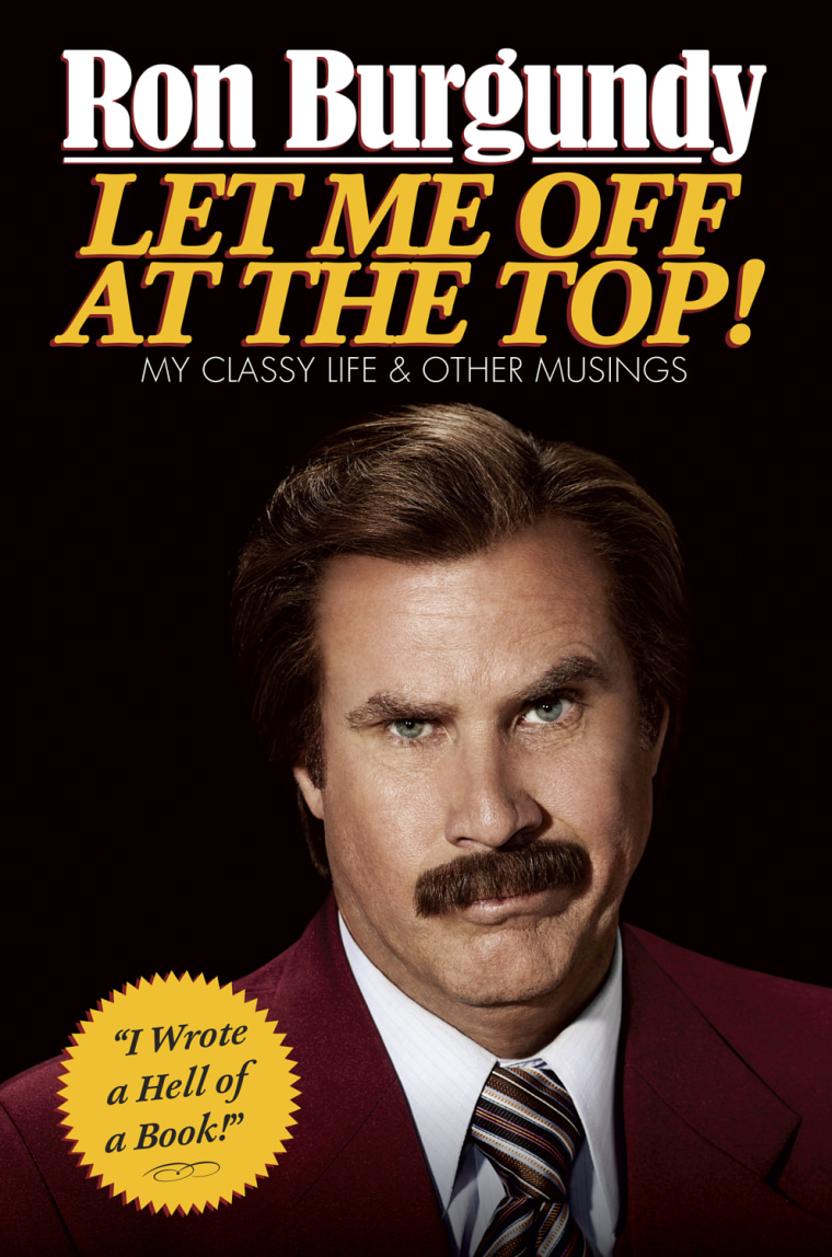 Image: Ron Burgundy book cover