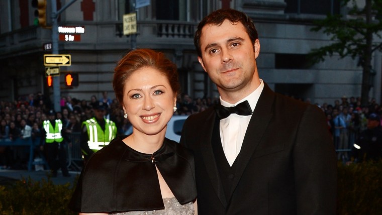 Chelsea Clinton tells Glamour magazine that she and husband Marc Mezvinsky are looking to start a family next year, saying that 2014 will be the \"year of the baby.\"