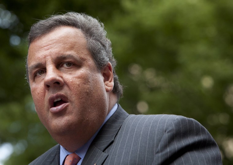 Governor Chris Christie speaks during an announcement event about more funding to the New Jersey Institute of Technology in Newark, September 3, 2013.