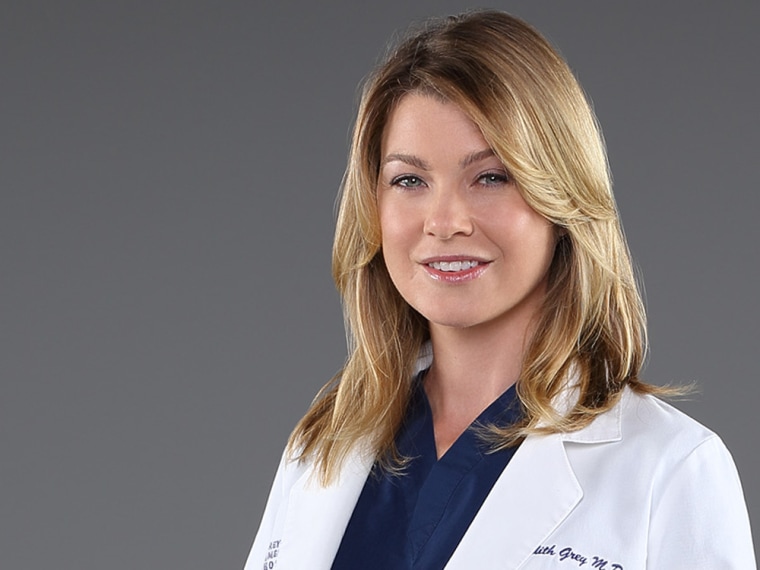 Image: Ellen Pompeo as Dr. Meredith Grey on \"Grey's Anatomy.\"