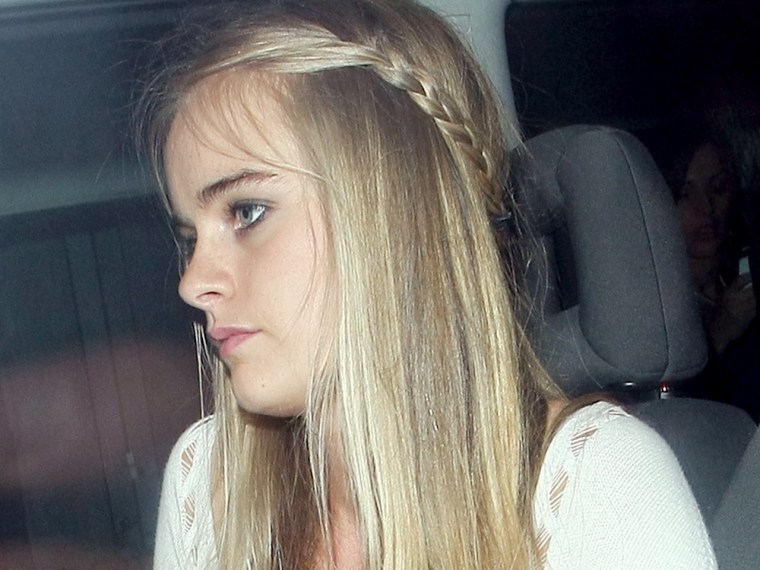 Model Cressida Bonas seen leaving La Salon club in Mayfair, London, UK, reportedly 2 minutes before Prince Harry. According to UK newspapers, Prince H...