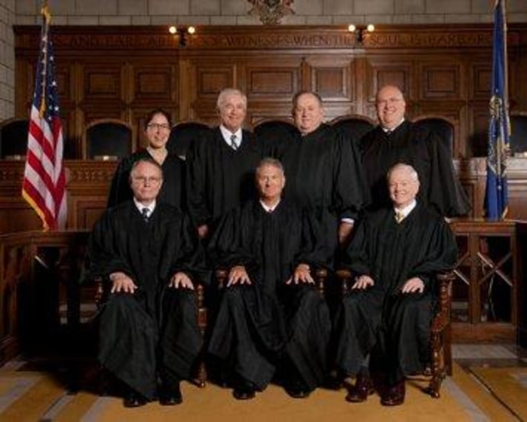 Nebraska's state Supreme Court justices