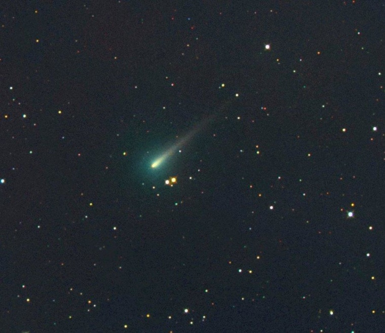 Michael Jager took this picture of Comet ISON on Oct. 5 from Weissenkirchen, Austria. For more about Jager, check out CometPieces.at.