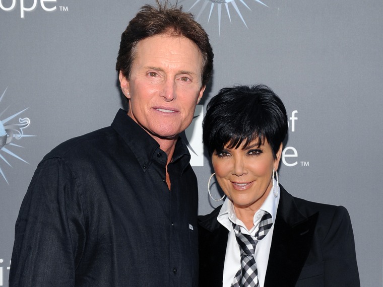 Bruce Jenner and Kris Kardashian announced their separation.