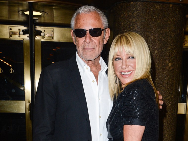 Suzanne Somers with husband Alan Hamel.