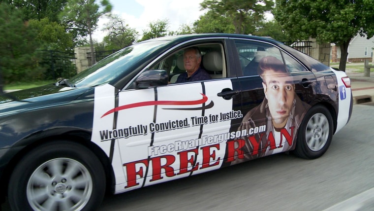 Bill Ferguson is currently driving cross country spreading the word about his son's case. Here he is in Tulsa, OK.